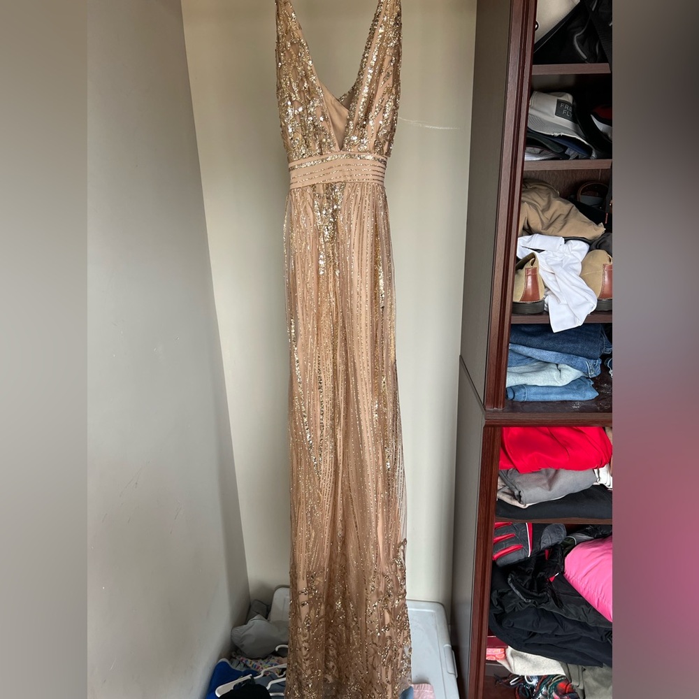 Red dress Boutique Formal Sequin/Glitter Gown
